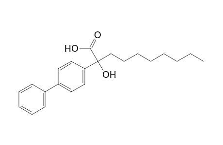 alpha-octyl-p-phenylmandelic acid