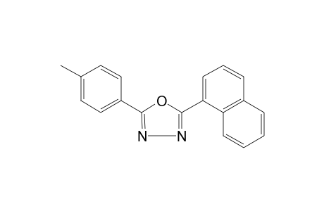 2-(1-naphthyl)-5-p-tolyl-1,3,4-oxadiazole