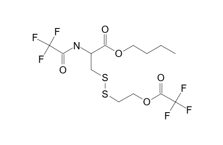 1-Hydroxy-6-amino-3,4-dithiahexane-6-carboxylic acid, N,o-di-(trifluoroacetyl), N-butyl ester