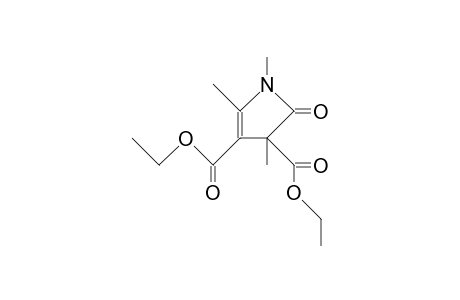 5-OXO-1,2,4-TRIMETHYL-2-PYRROLINE-3,4-DICARBOXYLIC ACID, DIETHYLESTER