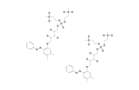 4,5-DIMETHYL-2-PHENYLAZO-N-RIBITYL-5'-PHOSPHATE-BIS-[2-(METHYLSUFONYL)-ETHYL]-ANILINE