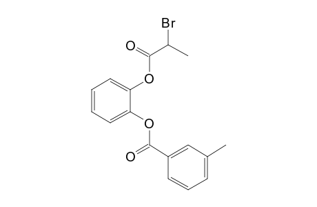 1,2-Benzenediol, o-(2-bromopropionyl)-o'-(3-methylbenzoyl)-