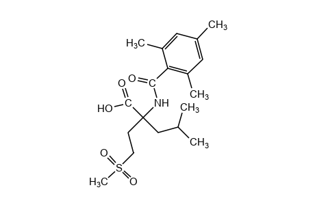 2-[2-(methylsulfonyl)ethyl]-N-(2,4,6-trimethylbenzoyl)leucine