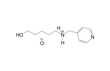 4-pyridinemethanaminium, N-(5-hydroxypentyl)-, chloride