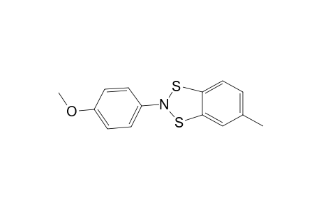 1,3,2-benzodithiazole, 2-(4-methoxyphenyl)-5-methyl-