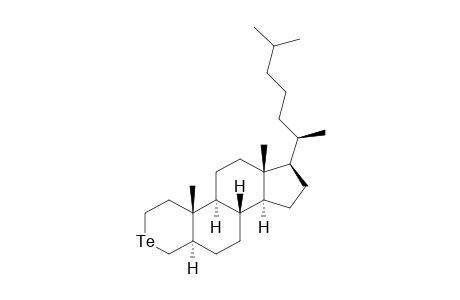 3-tellura-5.alpha.-cholestane