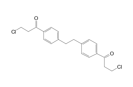 1-Propanone, 1,1'-(1,2-ethanediyldi-4,1-phenylene)bis[3-chloro-