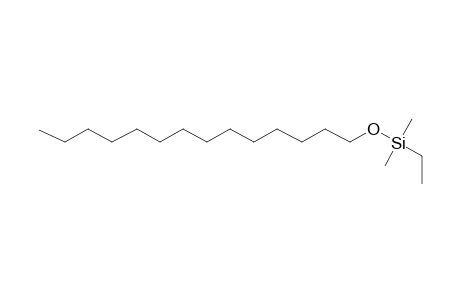 1-Ethyl(dimethyl)silyloxytetradecane