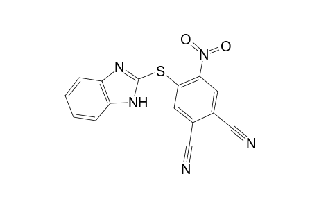4-(1H-Benzimidazol-2-ylsulfanyl)-5-nitrophthalonitrile