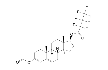 Androsta-3,5-diene-3,17-diol, 3-acetate 17-(heptafluorobutanoate), (17.beta.)-