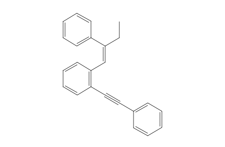 (Z)-1-(2-Phenylbut-1-en-1-yl)-2-(phenylethynyl)benzene