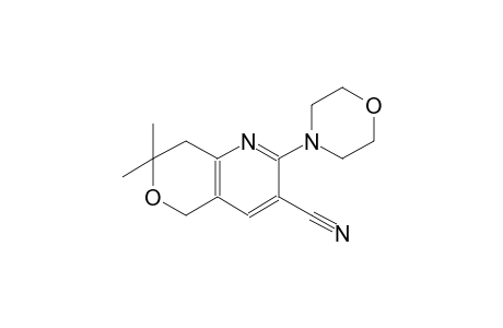 5H-pyrano[4,3-b]pyridine-3-carbonitrile, 7,8-dihydro-7,7-dimethyl-2-(4-morpholinyl)-