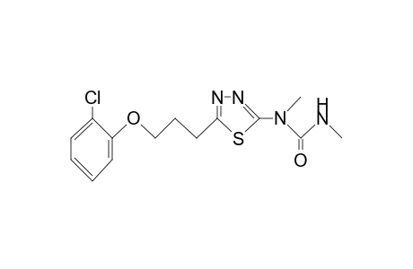 Urea, N-[5-[3-(2-chlorophenoxy)propyl]-1,3,4-thiadiazol-2-yl]-N,N'-dimethyl-