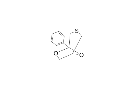5-Phenyl-6,8-dioxa-3-thiabicyclo[3.2.1]octane