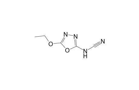 2-Ethoxy-5-cyanoamino[1,3,4]oxadiazole