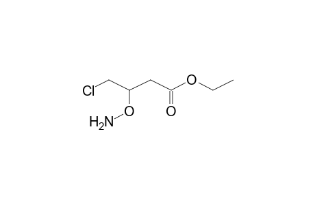 3-Aminooxy-4-chlorobutanoic acid ethyl ester