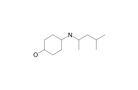 4-(4-Methylpentan-2-ylamino)-1-cyclohexanol