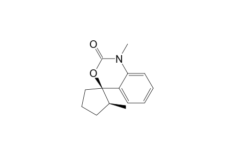 (2'S,4R)-1,2'-dimethyl-2-spiro[3,1-benzoxazine-4,1'-cyclopentane]one