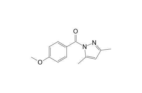(3,5-dimethyl-1H-pyrazol-1-yl)(4-methoxyphenyl)methanone