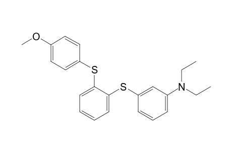 2-(4-Anisylthio)-3'-(N,N-diethylamino)diphenyl sulfide