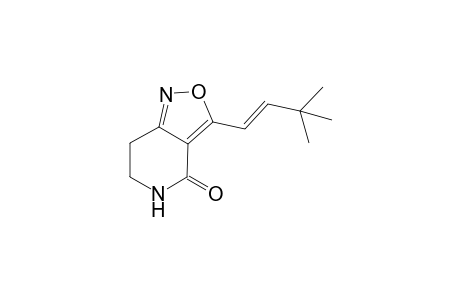 3-(3,3-Dimethyl-1-butenyl)-4,5,6,7-tetrahydroisoxazolo[4,3-c]pyridin-4-one