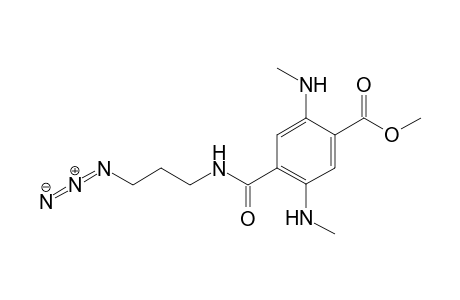 2,5-Di(methylamino)terephthalic acid 1-(3-azidopropyl)amide 4-methylester