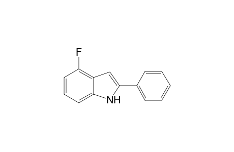 4-Fluoro-2-phenyl-1H-indole