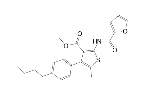 methyl 4-(4-butylphenyl)-2-(2-furoylamino)-5-methyl-3-thiophenecarboxylate