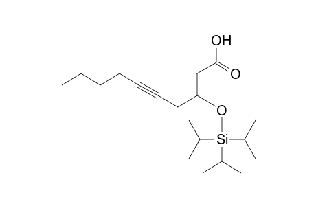 3-triisopropylsilyloxydec-5-ynoic acid