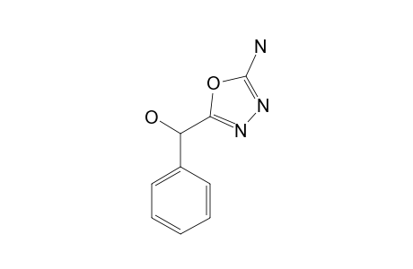 5-amino-alpha-phenyl-1,3,4-oxadiazole-2-methanol