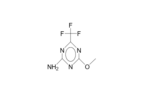 4-Methoxy-6-trifluoromethyl-1,3,5-triazine-2-amine