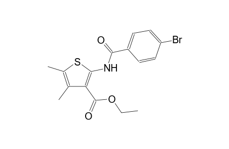 Ethyl 2-[(4-bromobenzoyl)amino]-4,5-dimethyl-3-thiophenecarboxylate