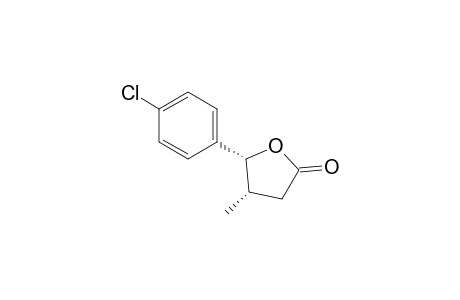 (4S,5R)-4-Methyl-5-(4-chlorophenyl)dihydrofuran-2(3H)-one