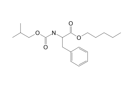 l-Phenylalanine, N-isobutoxycarbonyl-, pentyl ester