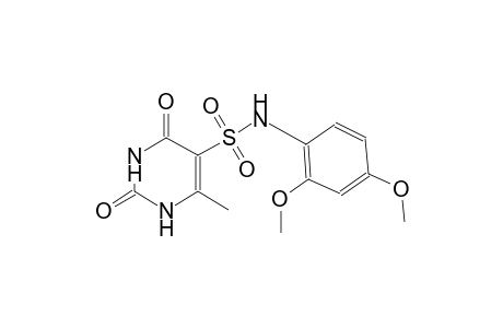 N-(2,4-dimethoxyphenyl)-6-methyl-2,4-dioxo-1,2,3,4-tetrahydro-5-pyrimidinesulfonamide