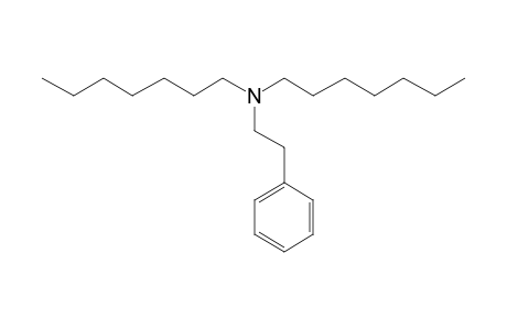 2-Phenylethylamine, N,N-diheptyl-