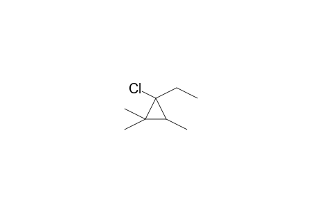 1-Chloro-1-ethyl-2,2,3-trimethylcyclopropane