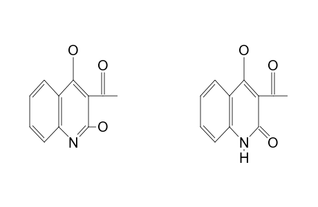 2,4-dihydroxy-3-quinolyl methyl ketone