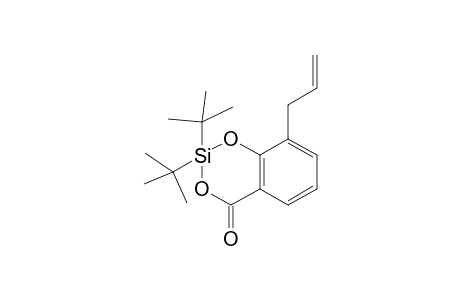 2,2-Ditert-butyl-8-prop-2-enyl-1,3,2-benzodioxasilin-4-one