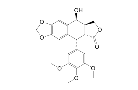 (5R,5aR,8aR,9S)-9-hydroxy-5-(3,4,5-trimethoxyphenyl)-5,8,8a,9-tetrahydrofuro[3',4':6,7]naphtho[2,3-d][1,3]dioxol-6(5aH)-one