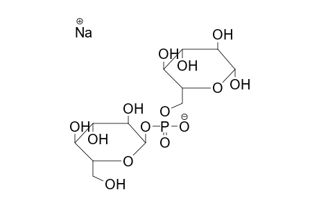 6-O-(ALPHA-D-GLUCOPYRANOSYLPHOSPHO)-BETA-D-GLUCOPYRANOSE, SODIUM SALT
