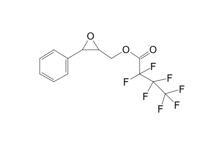 (3-Phenyloxiran-2-yl)methyl 2,2,3,3,4,4,4-heptafluorobutanoate