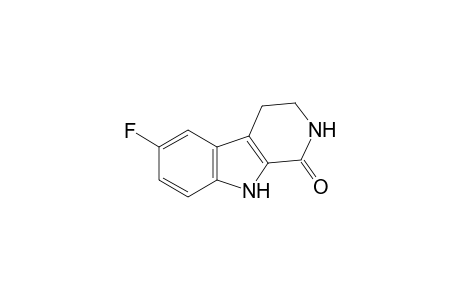 6-fluoro-2,3,4,9-tetrahydro-1H-pyrido[3,4-b]indol-1-one