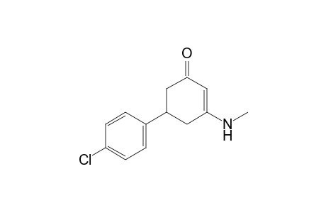 5-(p-chlorophenyl)-3-(methylamino)-2-cyclohexene-1-one