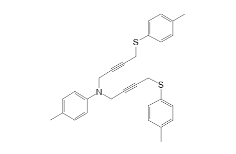 N,N-bis[4-(p-tolylthio)-2-butynyl]-p-toluidine