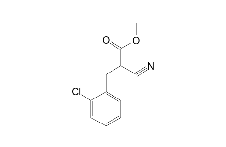 o-chloro-alpha-cyanohydrocinnamic acid, methyl ester