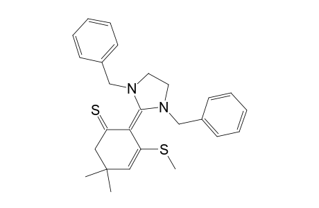 1,3-Dibenzyl-2-[2-(methylthio)-4,4-dimethyl-6-thioxocyclohex-2-enylidene]imidazolidine