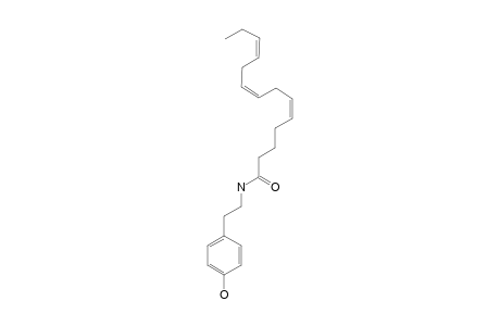 (5-Z,8-Z,11-Z)-N-(4-HYDROXYPHENYLETHYL)-TETRADECA-5,8,11-TRIENAMIDE