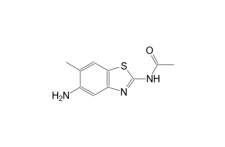 N-(5-amino-6-methyl-1,3-benzothiazol-2-yl)acetamide