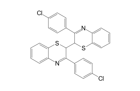 3-(4-chlorophenyl)-2-[3-(4-chlorophenyl)-2H-1,4-benzothiazin-2-yl]-2H-1,4-benzothiazine